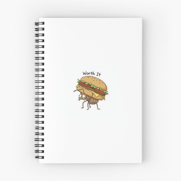 Item preview, Cute Ant Carrying Burger Sticker designed and sold by mayatA-rt.