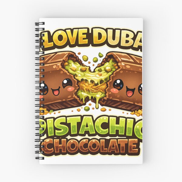 Item preview, I Love Dubai Pistachio Chocolate Bar Kawaii designed and sold by redsharkuk.