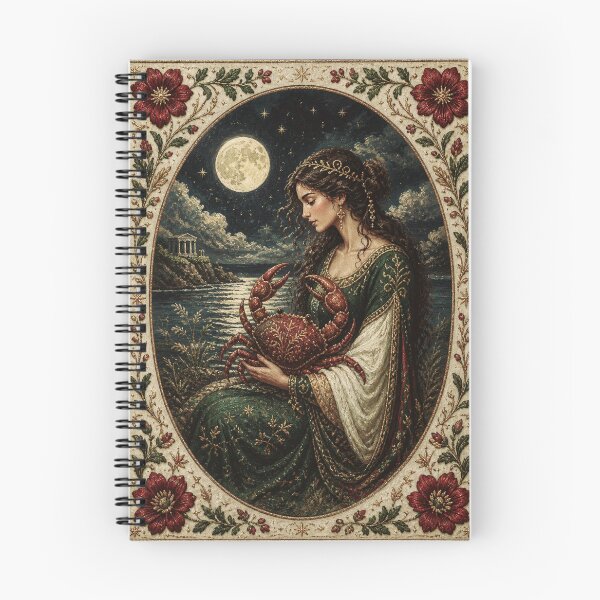 Item preview, Moonlit Guardian, Feminine Strength & Emotional Depth (Medieval Fantasy Art Print) designed and sold by doinitzart.