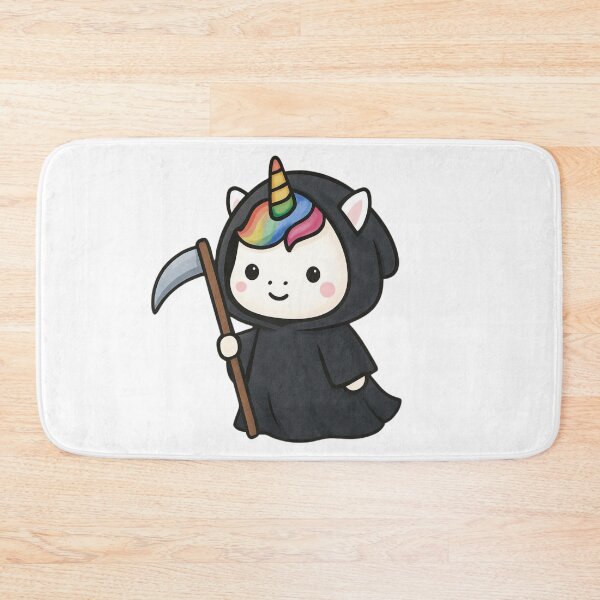 Item preview, Unicorn Death with flowers designed and sold by uunaa.