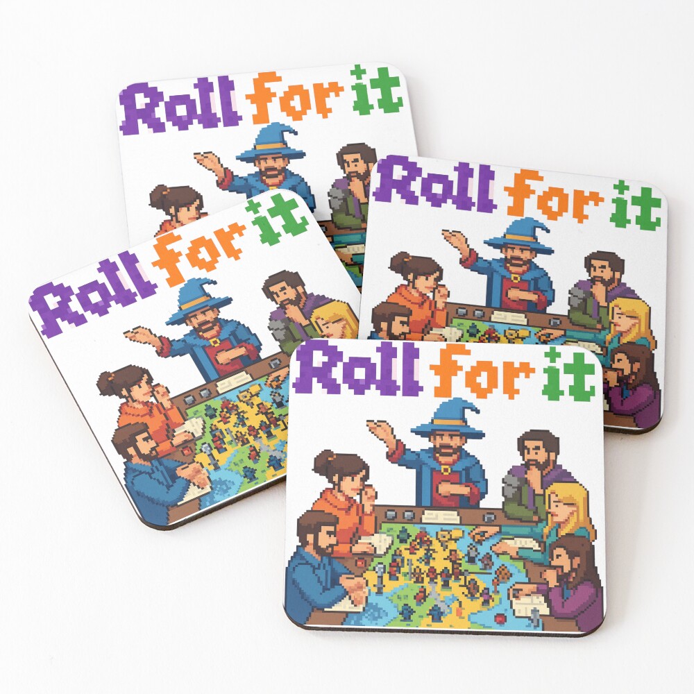 Item preview, Coasters (Set of 4) designed and sold by RairyuuBell.
