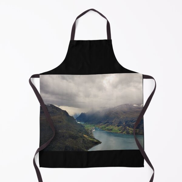 Item preview, Nordfjord view from Mount Hoven designed and sold by The Sensitive Explorer.