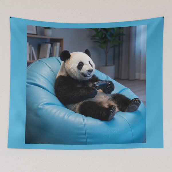 Item preview, Jugador de osos panda designed and sold by Tridentulus.