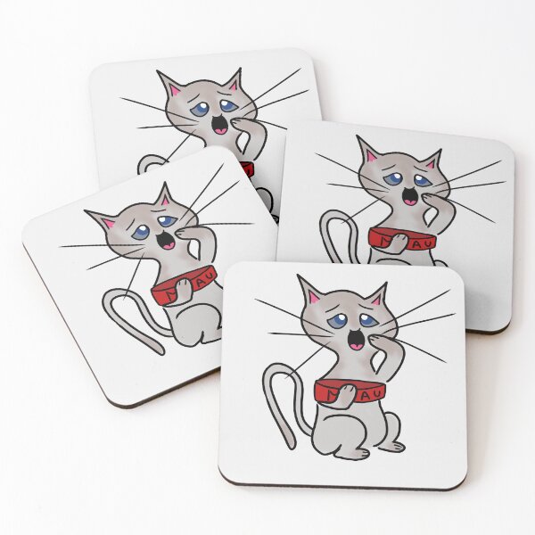 Item preview, Kitten, friend of the Greedy Cat. White background designed and sold by Darlenehb.