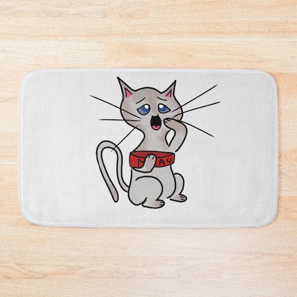 Item preview, Kitten, friend of the Greedy Cat. White background designed and sold by Darlenehb.