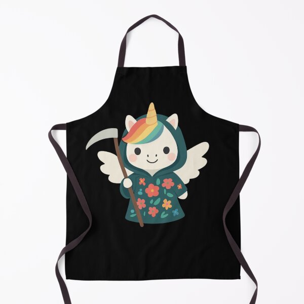 Item preview, Unicorn Death with flowers designed and sold by uunaa.