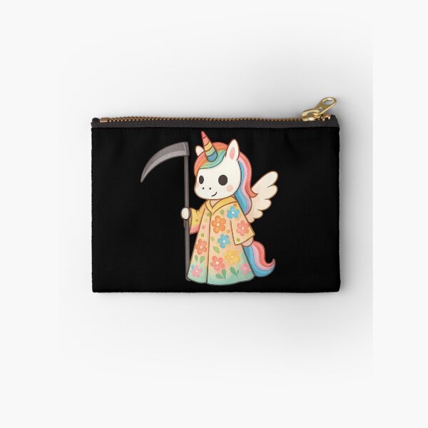 Item preview, Unicorn Death with flowers designed and sold by uunaa.