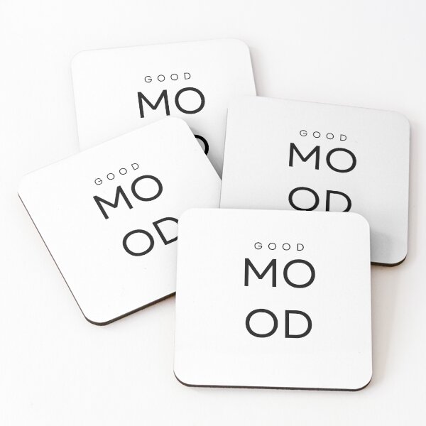 Item preview, Good Mood Minimalist Modern Typography designed and sold by VibeoCanvasShop.