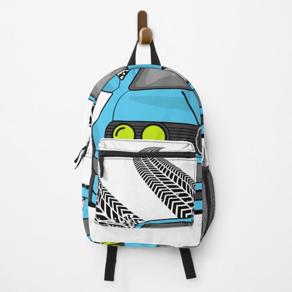 Item preview, Blue Retro Drift Car - Classic Euro Tuner Neon Aesthetic designed and sold by KostekArtShop.