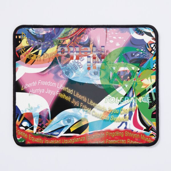 Item preview, Abstract painting with motifs: Peace, Liberty and Equality! designed and sold by Alan-David.