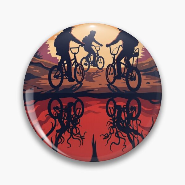 Item preview, Eleven's Journey Powers & Waffles Friends Don't Lie Emblem designed and sold by 0Zetgest.