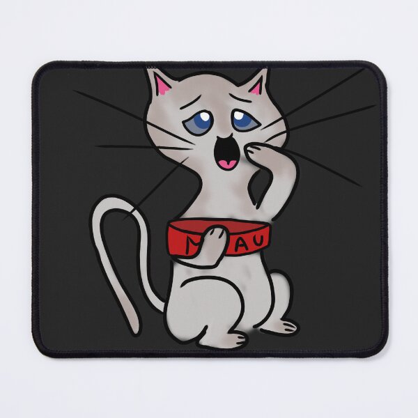 Item preview, Kitten, friend of the Greedy Cat. Black background designed and sold by Darlenehb.