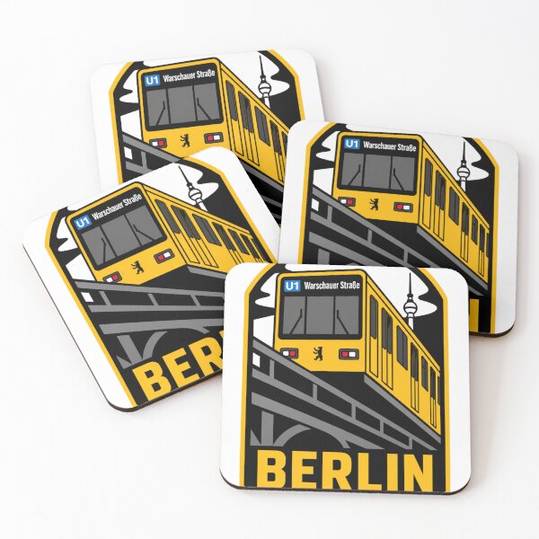 Item preview, Berlin Vintage Travel Badge T-Shirt – U-Bahn Train German City Souvenir designed and sold by Lyfeinsights.