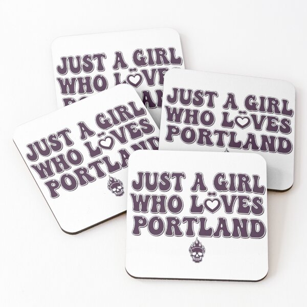Item preview, Just A Girl Who Loves Portland  designed and sold by CutOutIdols.