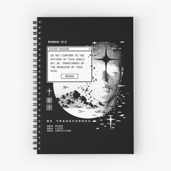 Item preview, Do not conform to the pattern of this world Roman 12:2 Retrowave Christian modern design designed and sold by bard-art.