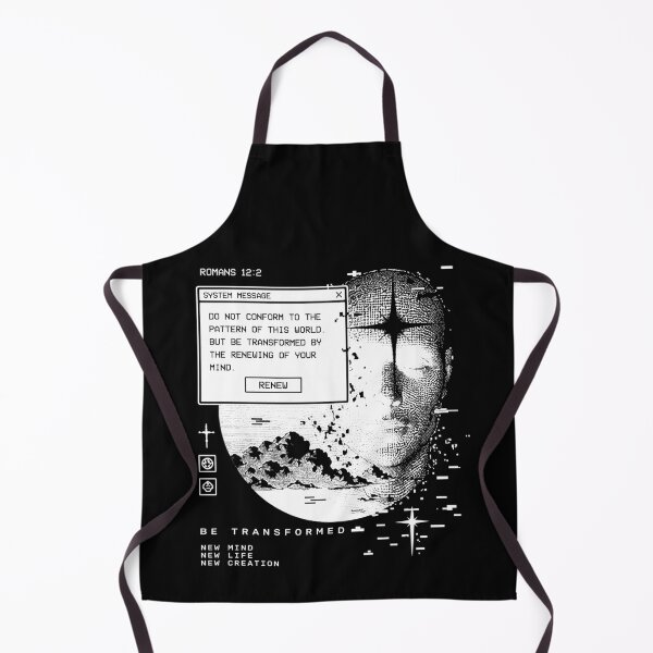 Item preview, Do not conform to the pattern of this world Roman 12:2 Retrowave Christian modern design designed and sold by bard-art.