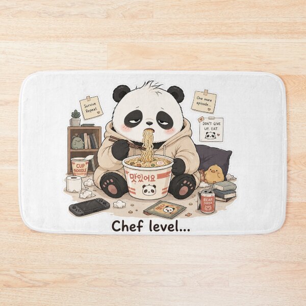 Item preview, Panda Instant Noodle Survival Cute Mood designed and sold by Sadia  Jannat.