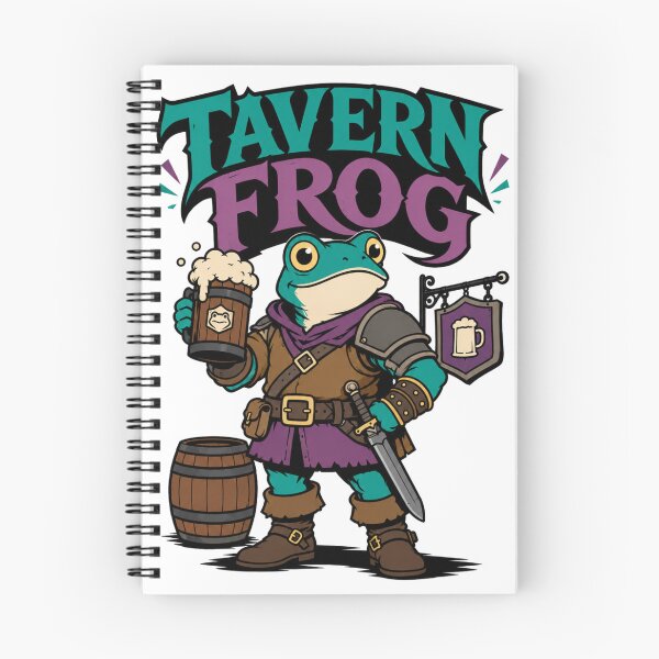 Item preview, Tavern Frog Fantasy Warrior designed and sold by Kurogami13.