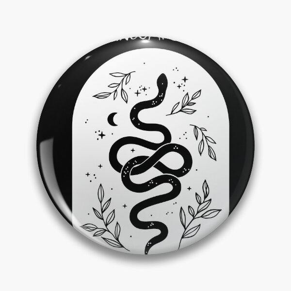 Item preview, Mystical Snakes & Monsters-Black designed and sold by Moonlit-Muse.