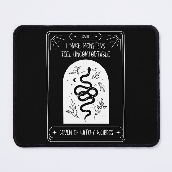 Item preview, Mystical Snakes & Monsters-Black designed and sold by Moonlit-Muse.