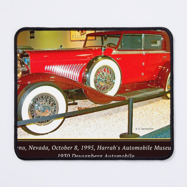 Item preview, Reno, Nevada, October 8, 1995, Harrah's Automobile Museum, 1930 Deusenberg Automobile designed and sold by AMacGPhilly.
