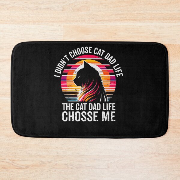 Item preview, Cat Dad Life Chose Me designed and sold by SiarheiYur.