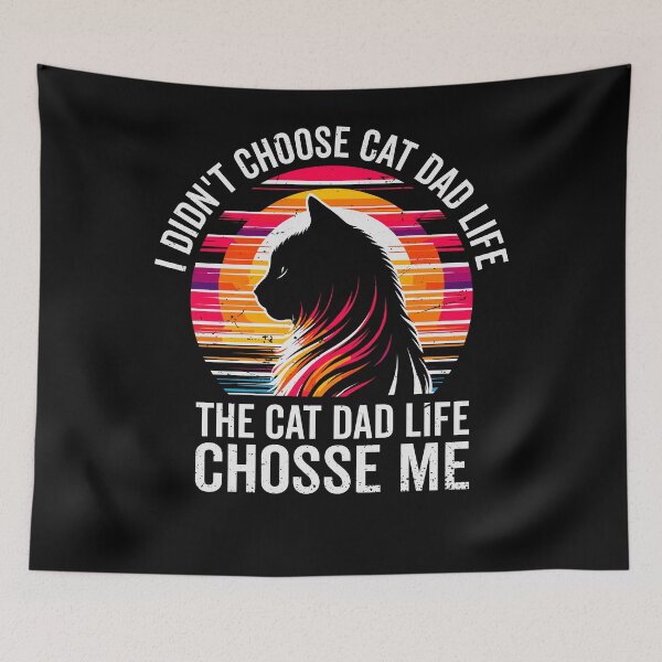 Item preview, Cat Dad Life Chose Me designed and sold by SiarheiYur.