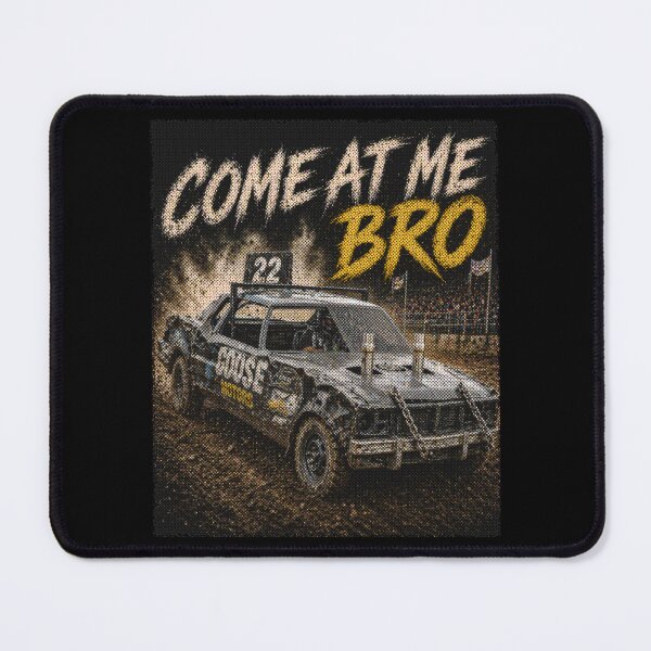 Item preview, Come At Me Bro Derby Car - Halftone designed and sold by Goose Motors.