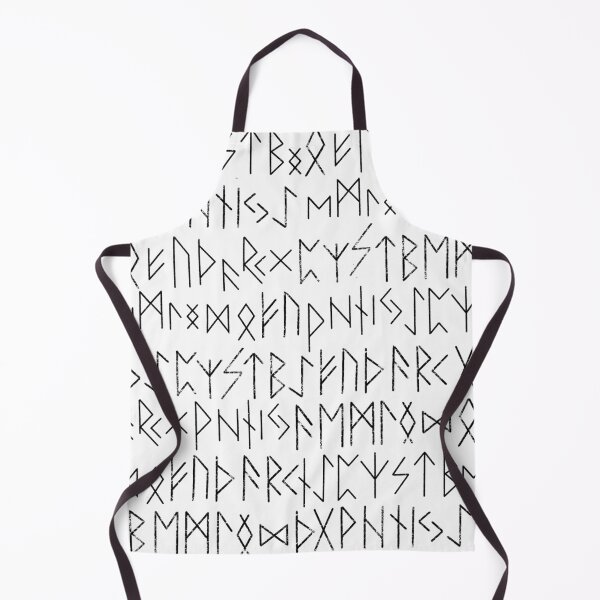Item preview, Elder Futhark Runes Pattern - Ancient Norse Viking Alphabet Art designed and sold by KostekArtShop.