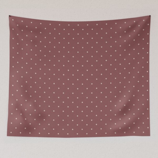 Item preview, Burgundy Polka Dot Pattern | Dusty Rose Dots on Maroon | Minimalist Deep Red Polka Dots | Aesthetic Burgundy Wine Pattern | Elegant Maroon Polka Dots | Vintage Burgundy Polka Dot designed and sold by VivaFy.
