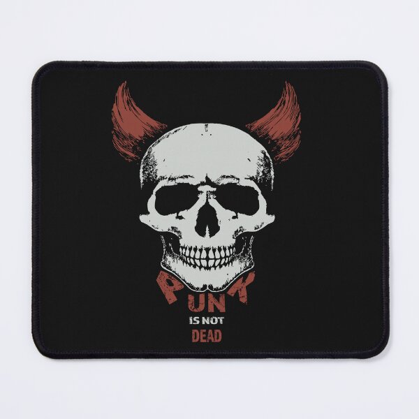 Item preview, Punk Is Not Dead – Distressed Skull Punk Illustration designed and sold by zoliartdesign.