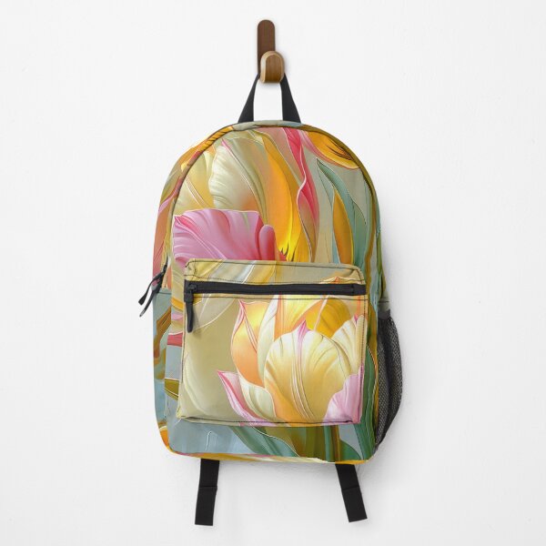 Item preview, Orange and Pink Tulips in Bloom designed and sold by MargaretWiktor.