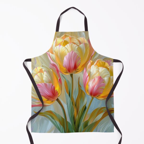 Item preview, Orange and Pink Tulips in Bloom designed and sold by MargaretWiktor.