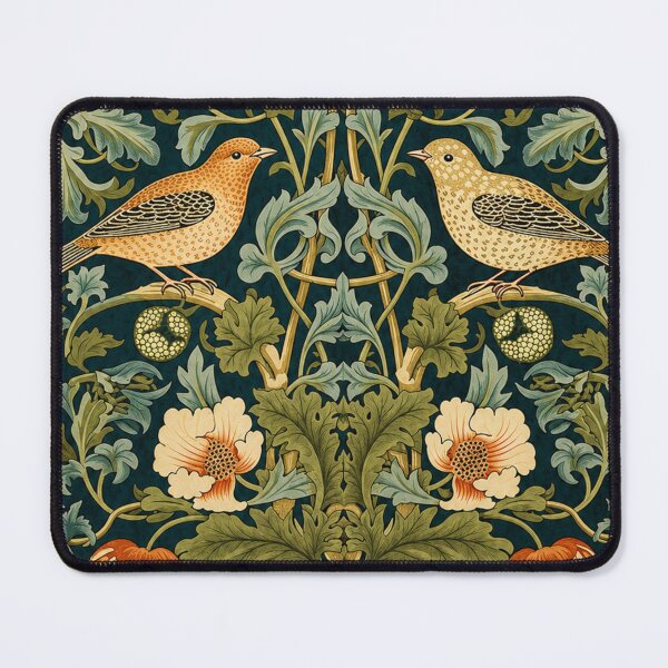 Item preview, Bird Botanical Art Nouveau Pattern Illustration for Vintage Design Lovers designed and sold by RickE.