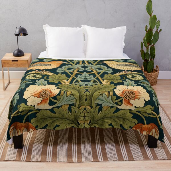 Item preview, Bird Botanical Art Nouveau Pattern Illustration for Vintage Design Lovers designed and sold by RickE.
