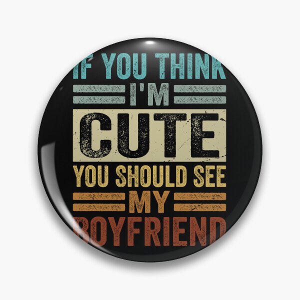 Item preview, Cute Boyfriend Warning designed and sold by SiarheiYur.
