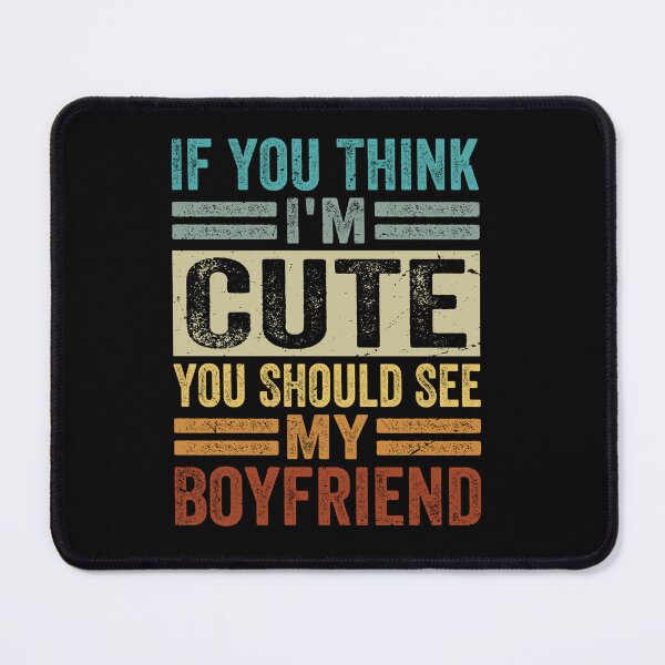 Item preview, Cute Boyfriend Warning designed and sold by SiarheiYur.