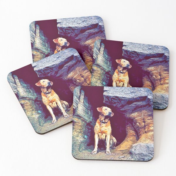 Item preview, Ey Up Ginger Dog on his travels designed and sold by Marymaggas.