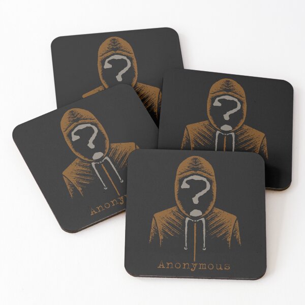 Item preview, Anonymous – Minimal Hooded Figure Mystery Art designed and sold by zoliartdesign.
