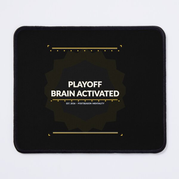 Item preview, Playoff Brain Activated Funny Basketball Fan Shirt Gift for Sports Lovers designed and sold by Daily Mood Tees.