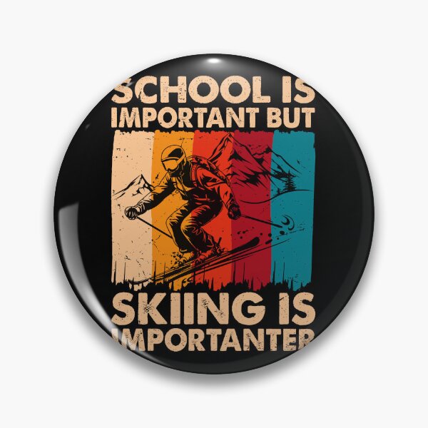 Item preview, Skiing Is Importanter designed and sold by SiarheiYur.