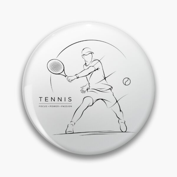 Item preview, Dynamic Tennis Power Poster designed and sold by Newthingzy.