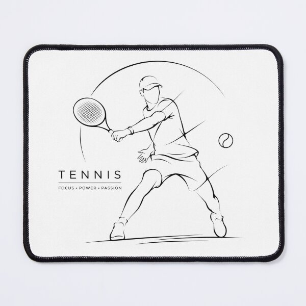 Item preview, Dynamic Tennis Power Poster designed and sold by Newthingzy.