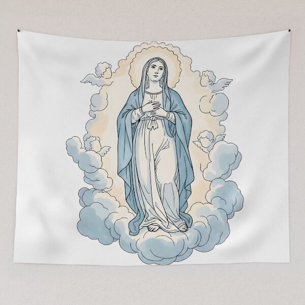 Item preview, Immaculate Conception Virgin Mary designed and sold by Sommer Studio Designs.