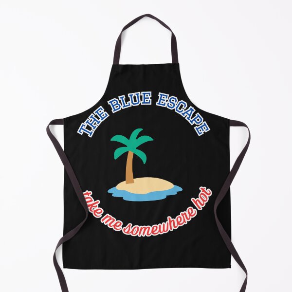 Item preview, The Blue Escape Palm Tree Island Tropical Paradise Summer designed and sold by LittleBigGifts.