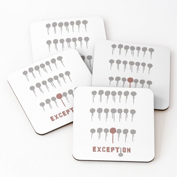 Item preview, Exception – Stand Out From the Crowd Minimal Art designed and sold by zoliartdesign.