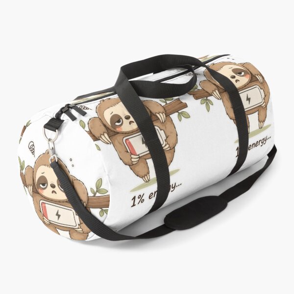 Item preview, Sloth Low Battery Energy Cute Mood designed and sold by Sadia  Jannat.