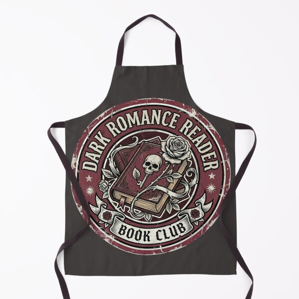 Item preview, Dark Romance Reader Book Club Vintage Graphic – Gothic Book Lover Skull Rose Design designed and sold by TheStephanieRome.