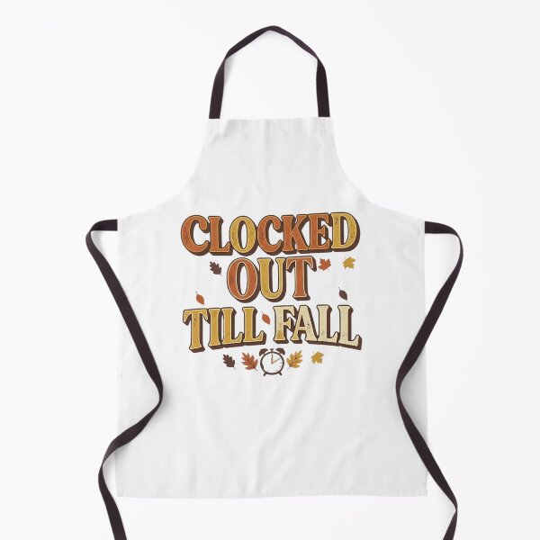 Item preview, Clocked Out Till Fall Teacher Summer Break Design designed and sold by bilal sibgui.