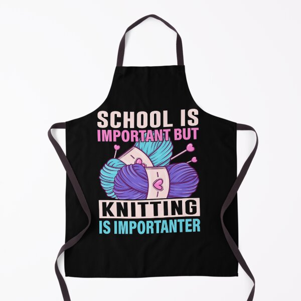 Item preview, Knitting Is Importanter designed and sold by SiarheiYur.